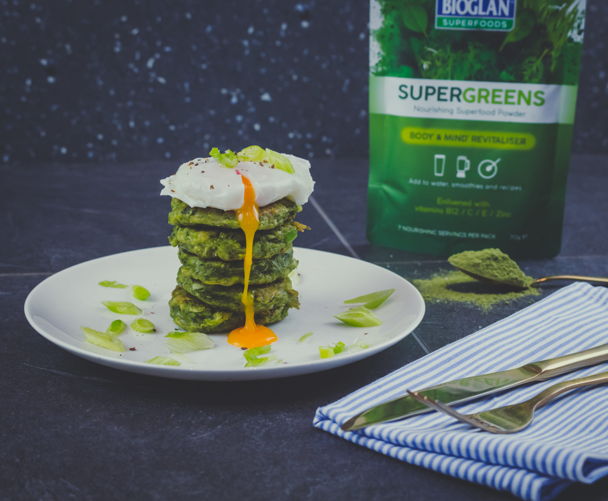 Supergreens fritters