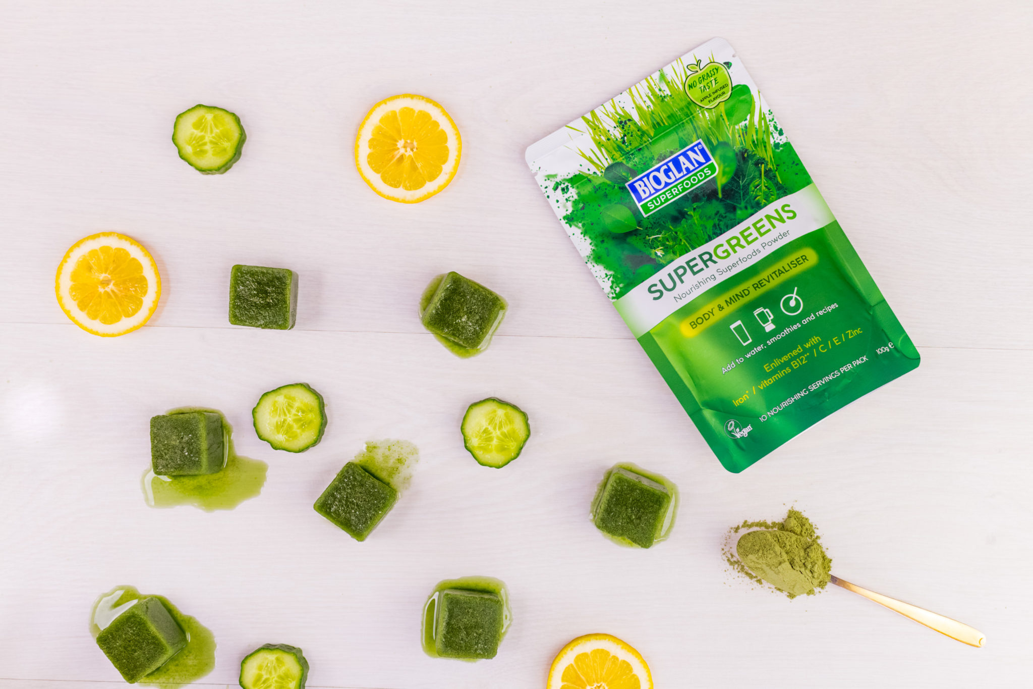 Supergreens water boosters