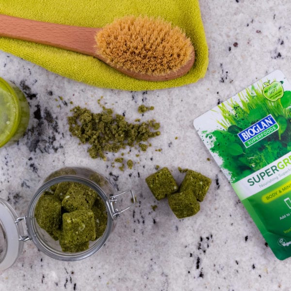 Supergreens sugar scrub
