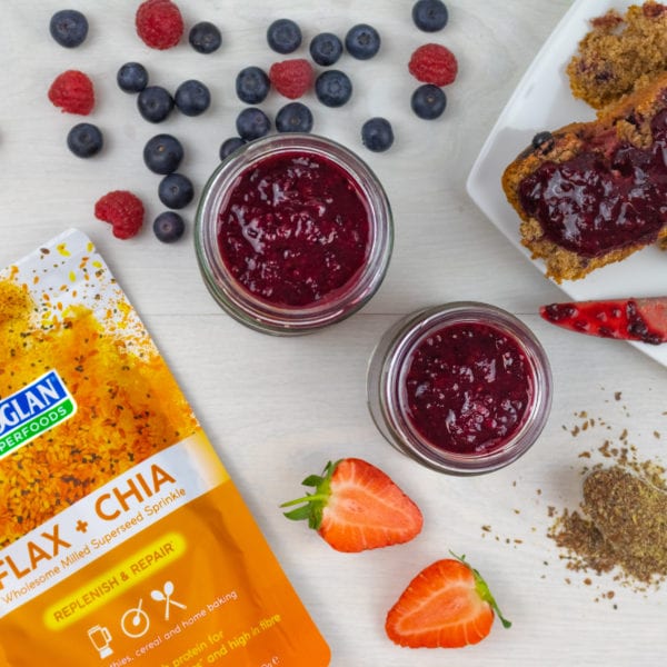 Flax & Chia Very Berry Jam