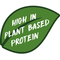 High in plant based protein