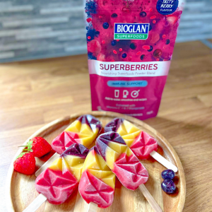 Rainbow Lollies with Superberries