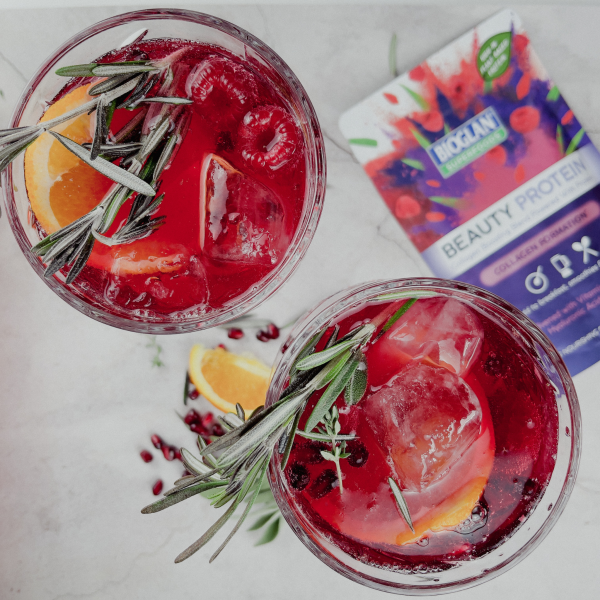 Christmas punch with Bioglan Superfoods Beauty Protein