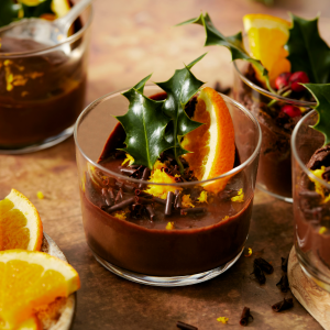 Vegan Chocolate Orange Pots with Bioglan Superfoods Cacao Boost