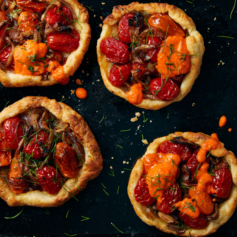 Vegan Tomato Galettes with Beauty Protein - Bioglan Superfoods