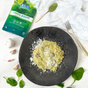 Creamy Mushroom Orzo