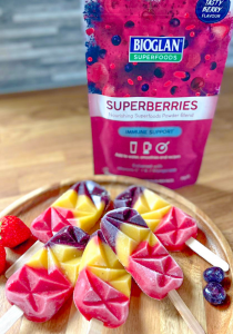 Rainbow Lollies with Superberries