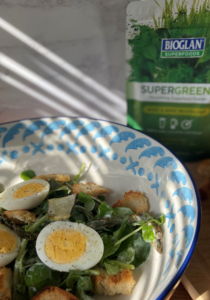 Roasted Asparagus Salad with Bioglan Superfoods Supergreens