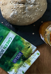 Vegan soda bread with Bioglan Superfoods Green Boost